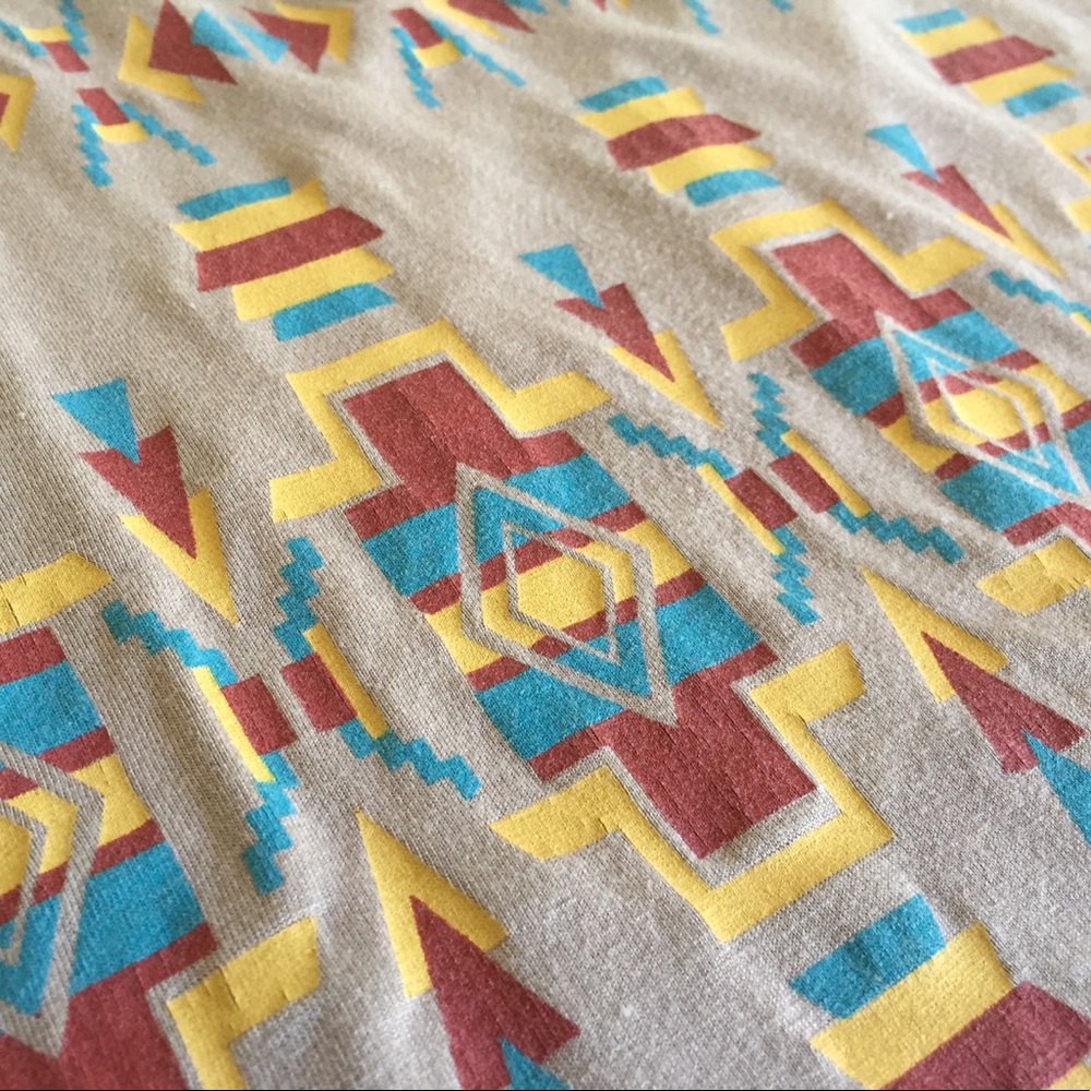 Aztec Print T-Shirt - Picture 2 of 5